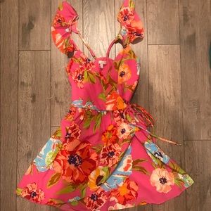 NWT GB Flowerworks Wrap Dress